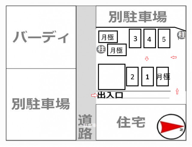スタービュー【No.4】の駐車場写真