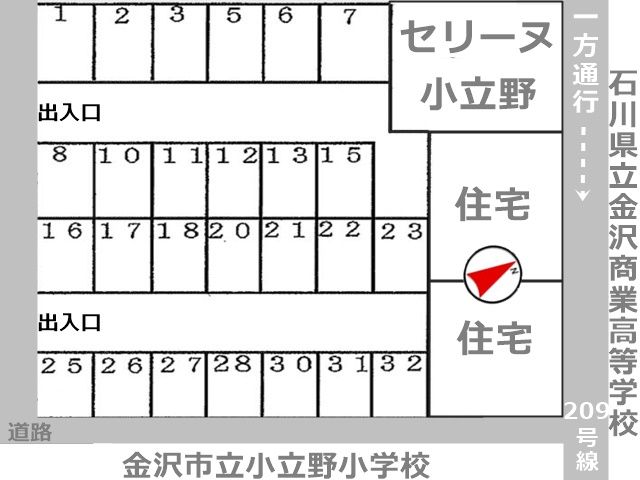 駐車場区画図