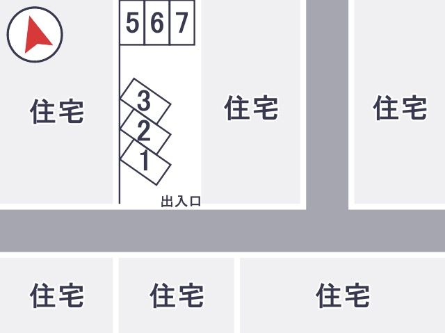 駐車場区画図