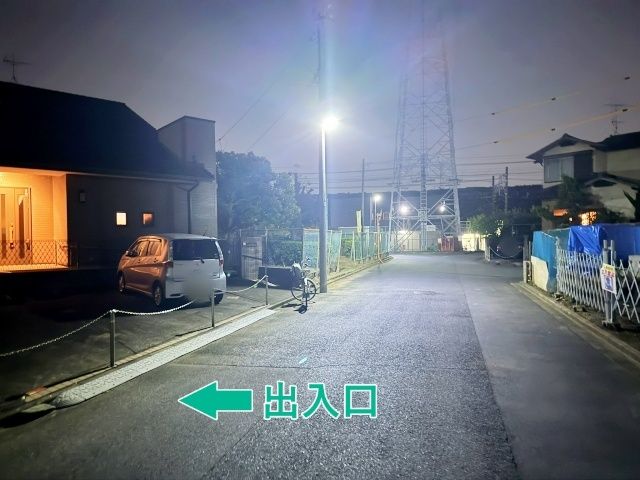 [01fa6]上矢切☆個宅アキッパ駐車場の駐車場写真