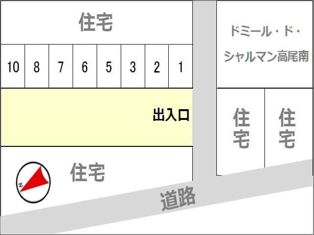 駐車場区画図