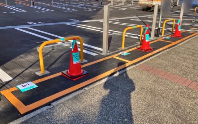 61304 GSパーク名古屋桜通丸の内駐車場【バイク専用】の駐車場写真