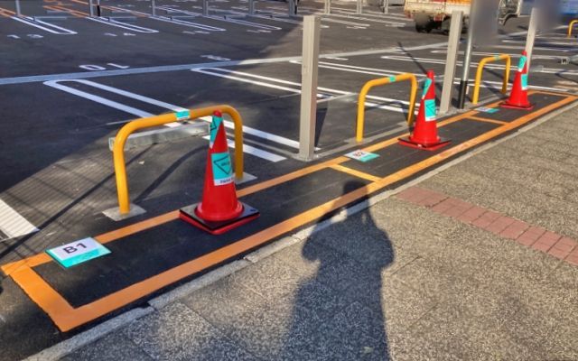 61304 GSパーク名古屋桜通丸の内駐車場【バイク専用】の駐車場写真