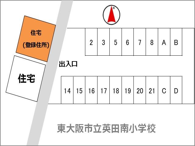 駐車場区画図