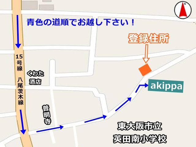 駐車場周辺地図