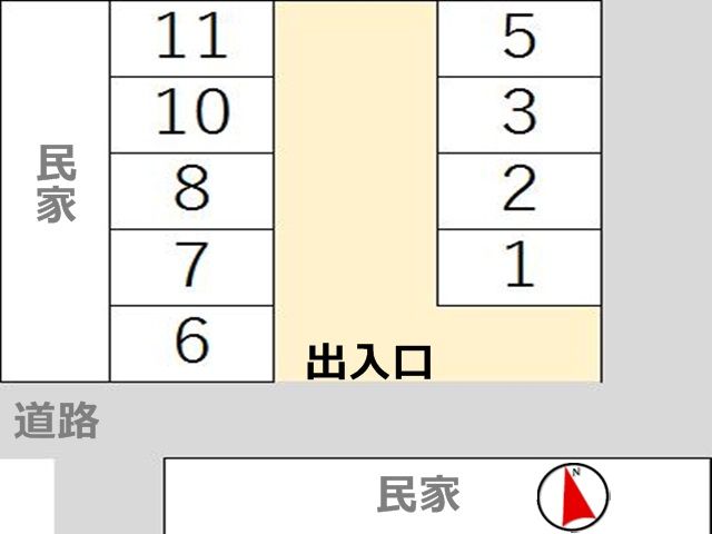 駐車場区画図