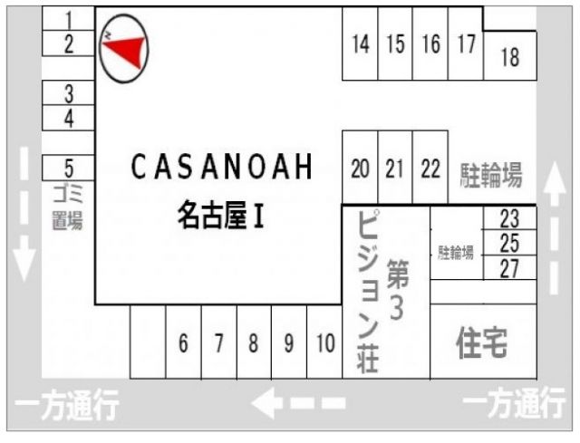 駐車場区画図