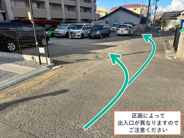 [036bb]東大阪市稲田上町1丁目5□アキッパ駐車場の駐車場写真