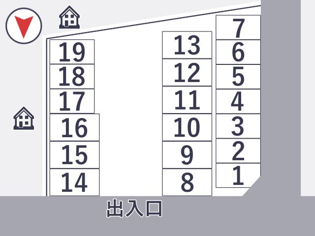 【No.17】ラッキーパーク末広5の駐車場写真