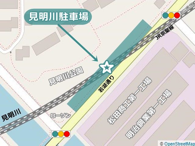 駐車場周辺地図