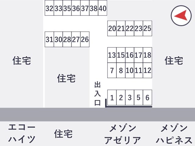 ふじの木駐車場の駐車場写真
