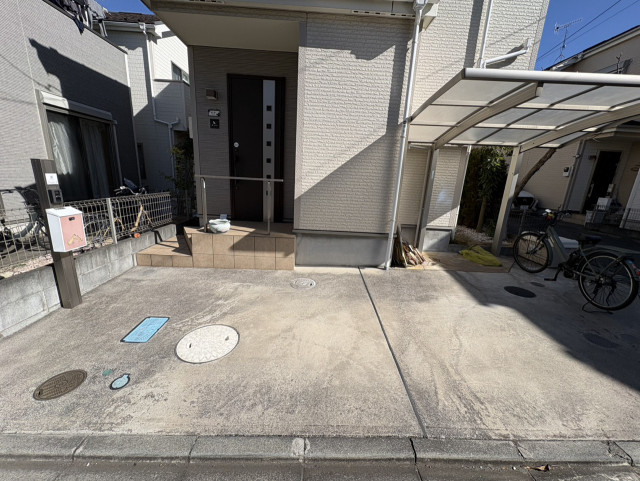 藤沢市石川6-23駐車場　24時間の駐車場写真