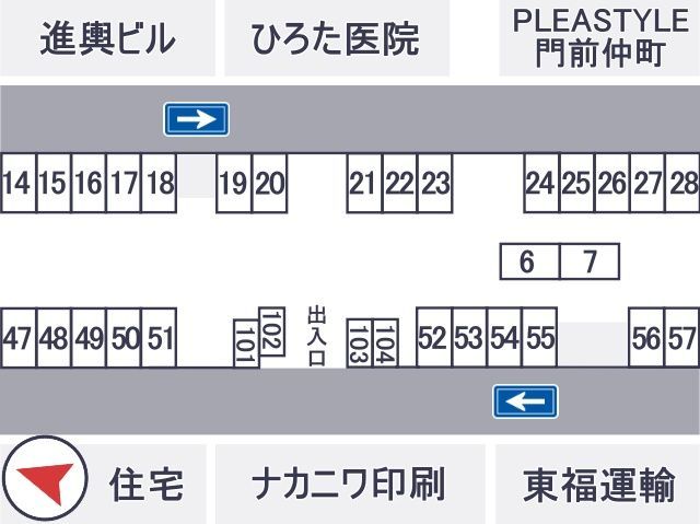 駐車場区画図