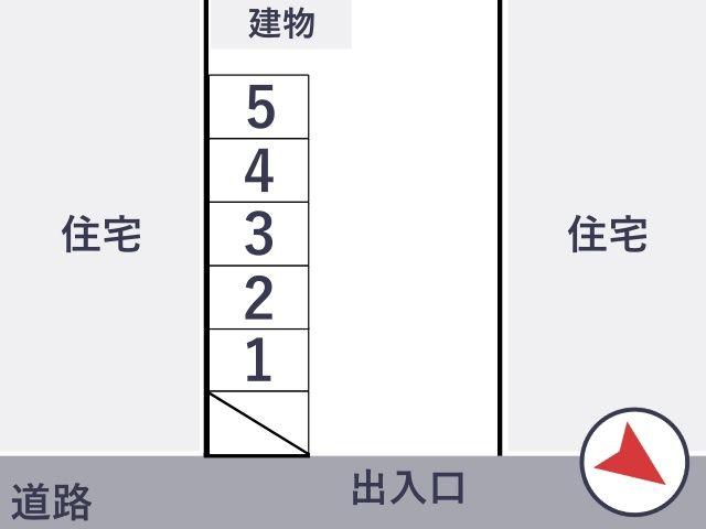 akippa 鉄羅清水駐車場の駐車場写真