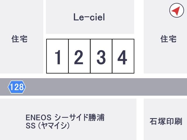 新官1356-7駐車場の駐車場写真