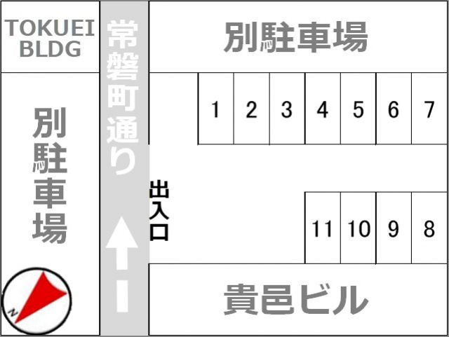 駐車場区画図