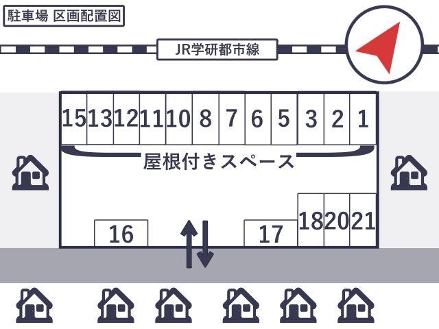 大阪市鶴見区今津南4丁目12-5 アキッパ駐車場の駐車場写真