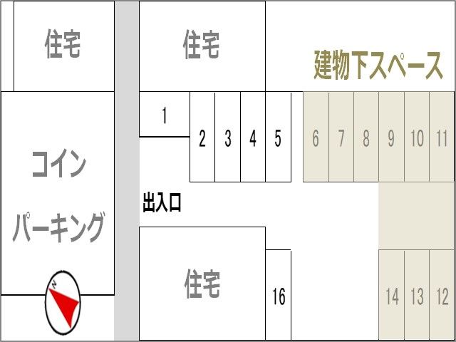 駐車場区画図