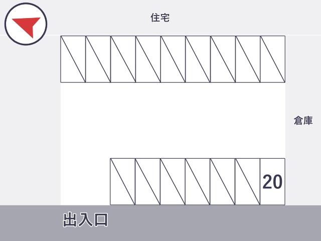 奈良県 運転免許センター付近 駐車場の駐車場写真
