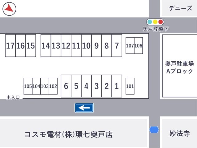 駐車場区画図