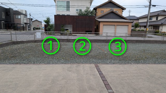 安城市錦町個人宅☆アキッパ駐車場の駐車場写真