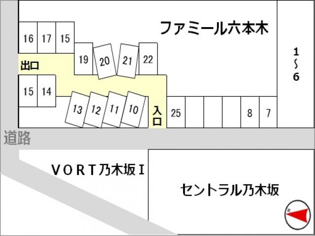 駐車場区画図