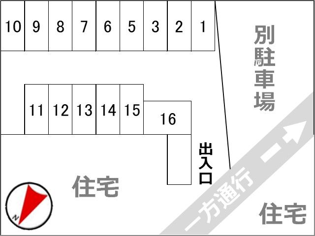 駐車場区画図