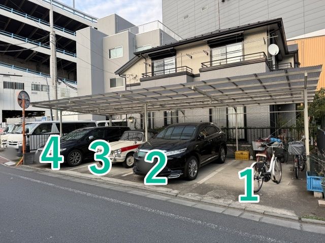 舟渡4丁目6-12☆アキッパ駐車場の駐車場写真