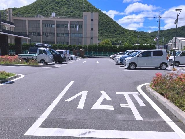 備前市役所本庁舎駐車場【備前花火大会2026】の駐車場写真