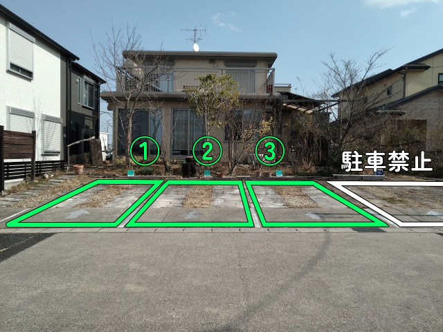 桶狭間森前駐車場の駐車場写真