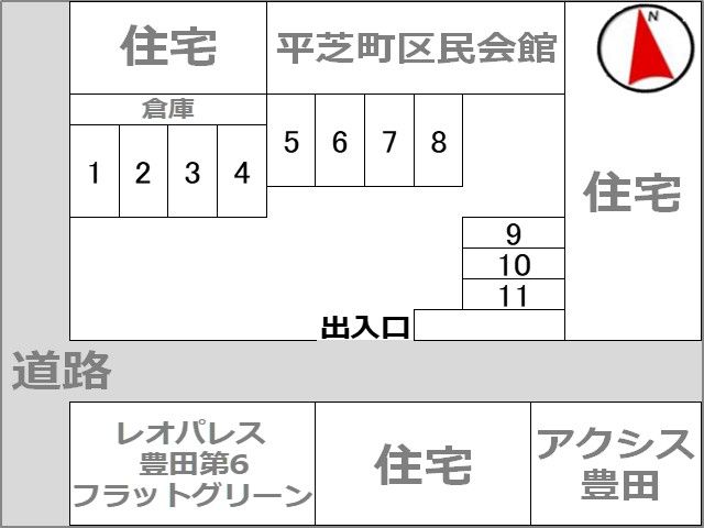 駐車場区画図