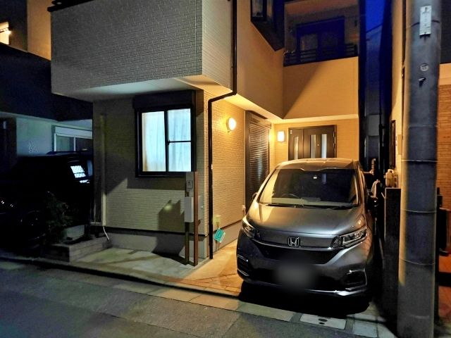 [08f6b]下篠崎町22 個宅アキッパ駐車場の駐車場写真