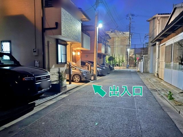 [08f6b]下篠崎町22 個宅アキッパ駐車場の駐車場写真