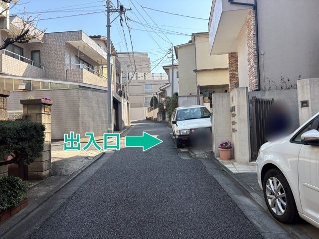 [0947e]北千束2丁目33▽個宅アキッパ駐車場の駐車場写真