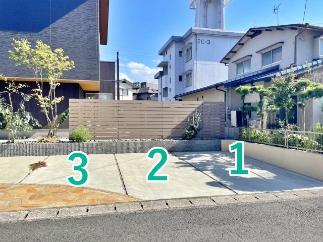 東区尾ノ上1丁目19-3 アキッパ駐車場の駐車場写真