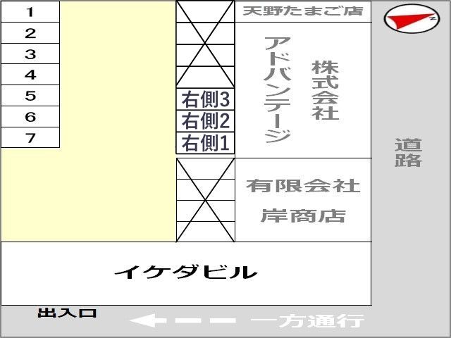 イケダビル駐車場(1)の駐車場写真