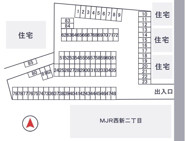 駐車場区画図