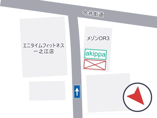 駐車場周辺地図
