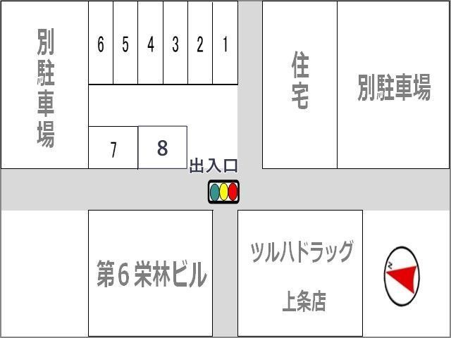 上条町2-40駐車場の駐車場写真