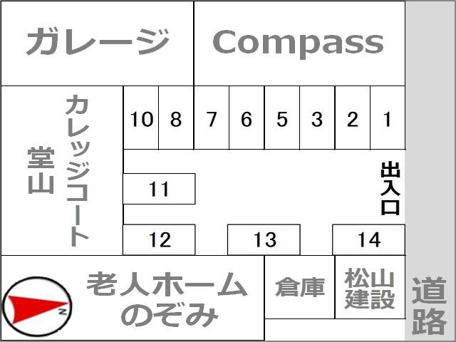駐車場区画図