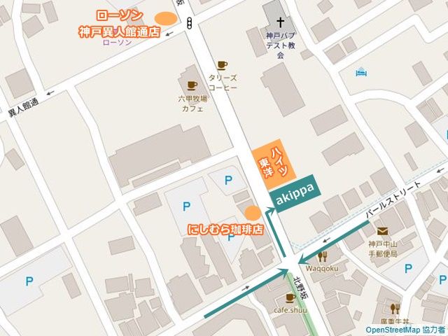 駐車場周辺地図