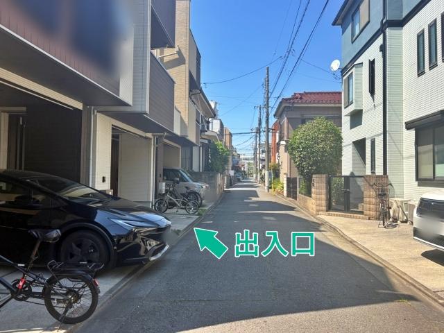 [0b163]幸区小向西町2丁目 個宅アキッパ駐車場の駐車場写真