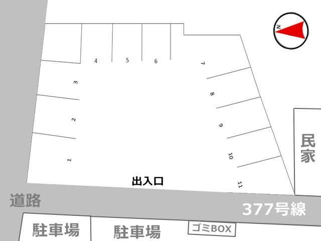 駐車場区画図