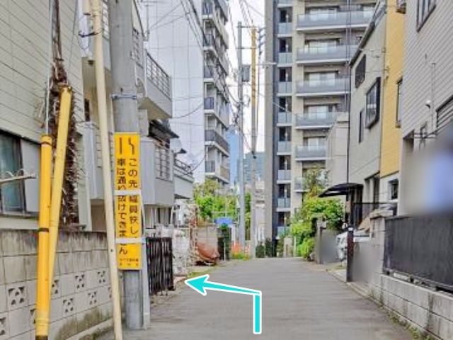 駐車場道順③