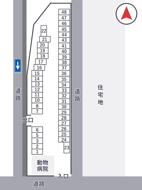 京阪パーキング丹波橋南(軽自動車限定)の駐車場写真