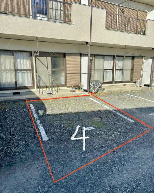 春のつぼみとなごみメゾン4番区画(旧名コーポ弥生)の駐車場写真