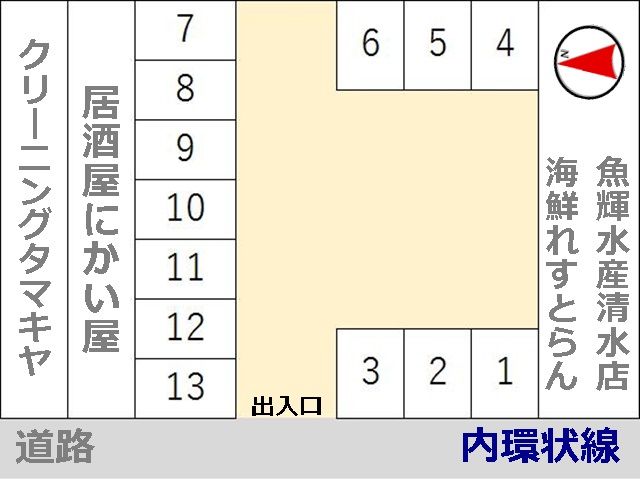 駐車場区画図