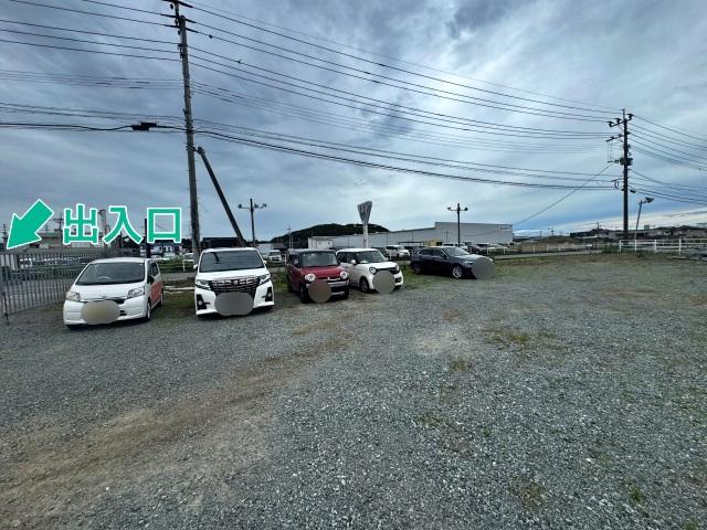 [0ca87]小山7丁目4 アキッパ砂利駐車場【日のみ利用可】の駐車場写真