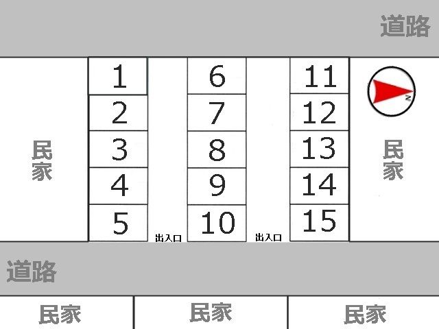 駐車場区画図
