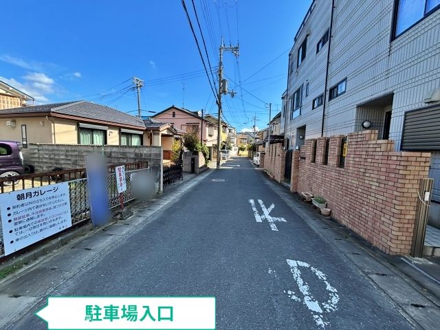 西京区嵐山朝月町4-2 月極◉アキッパ駐車場の駐車場写真